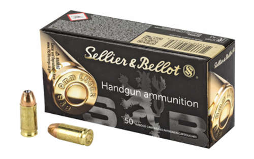 Ammunition Sellier&Bellot Pistol 9mm S&B 9MM 124GR JHP 50/1000